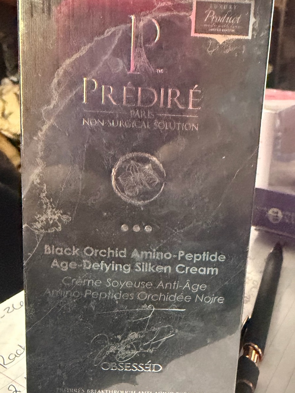 Black Orchid Amino-Peptide Age-Defying Silken Cream — Black